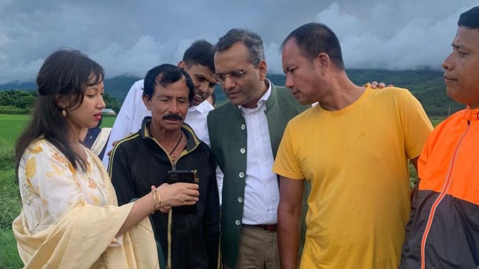 Manipur: Central team reviews Loktak Lift Irrigation project in Bishnupur Manipur: Central team reviews Loktak Lift Irrigation project in Bishnupur
