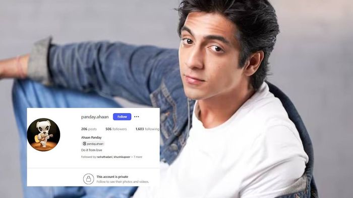 Saiyaara movie popularity rises with Ahaan Panday's private Instagram account drawing celebrity followers