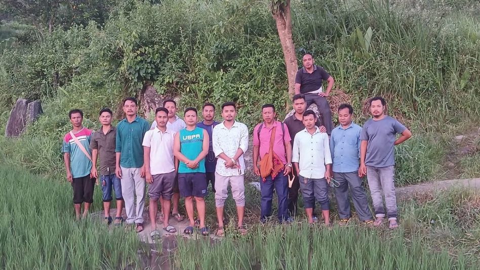 Karbi groups visit Assam-Meghalaya border after vandalism of 1951 pillars Karbi groups visit Assam-Meghalaya border after vandalism of 1951 pillars