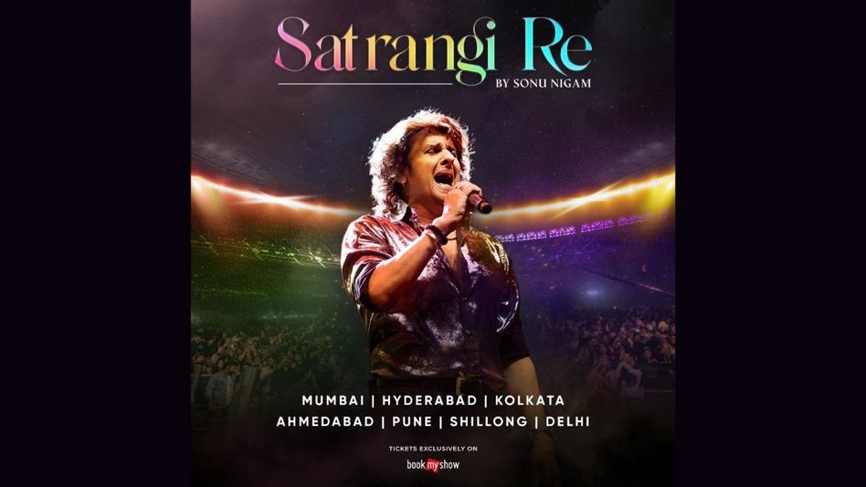 Sonu Nigam's 'Satrangi Re' tour to bring musical magic to Shillong Sonu Nigam's 'Satrangi Re' tour to bring musical magic to Shillong