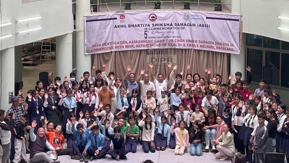 Nagaland marks NEP 2020 anniversary with mega assessment camp for special needs children Nagaland marks NEP 2020 anniversary with mega assessment camp for special needs children