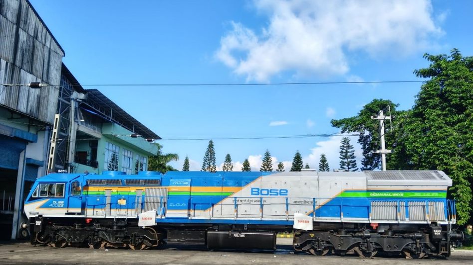 Northeast Frontier Railway honors Netaji with Azad Hind-themed locomotive in Siliguri Northeast Frontier Railway honors Netaji with Azad Hind-themed locomotive in Siliguri
