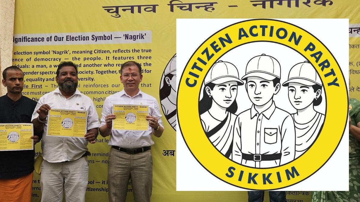 Sikkim’s Citizen Action Party unveils election symbol to champion people-centric politics Sikkim’s Citizen Action Party unveils election symbol to champion people-centric politics