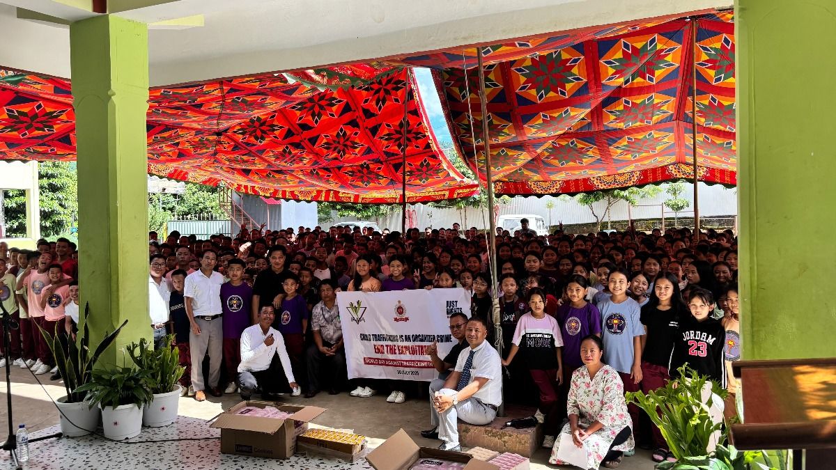 Manipur: Kangpokpi unites to combat child trafficking on World Day Against Trafficking