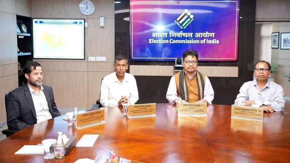 Tripura: Ruling ally IPFT urges ECI to weed out illegal migrants from voter list Tripura: Ruling ally IPFT urges ECI to weed out illegal migrants from voter list