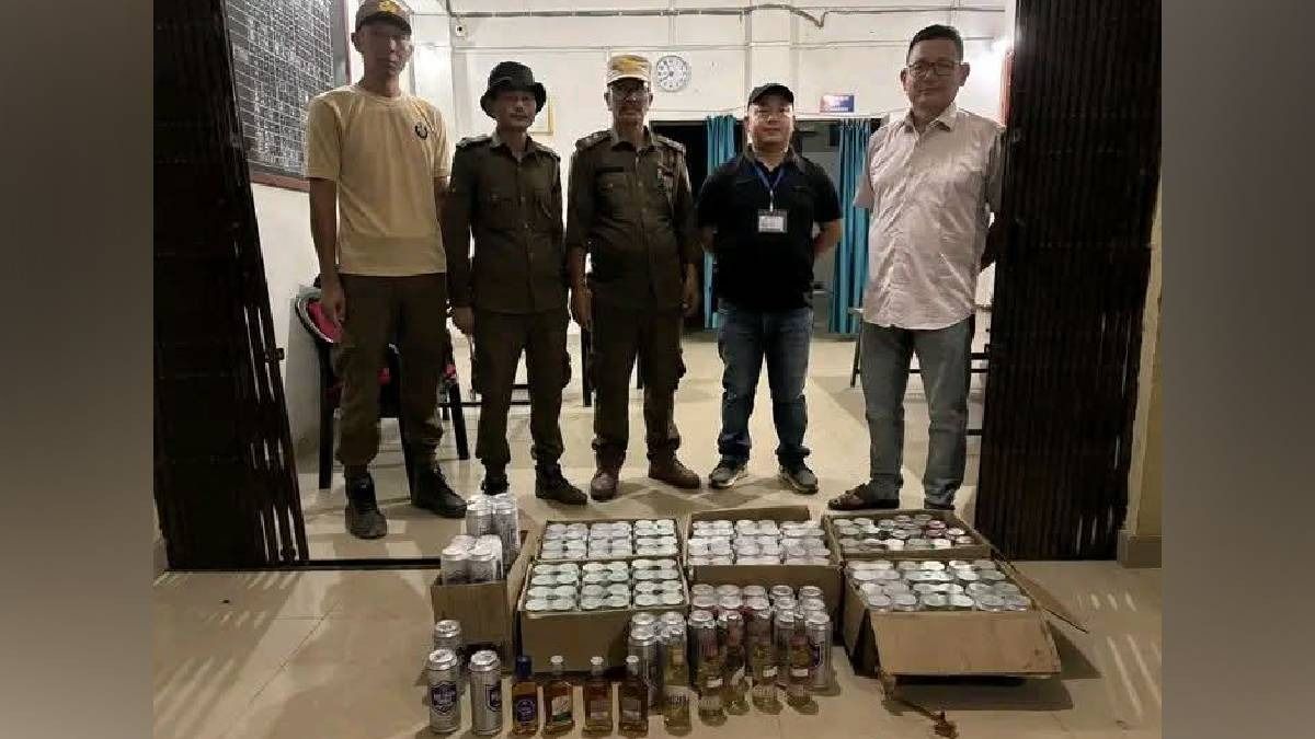 Arunachal: Major crackdown on illegal liquor in Bordumsa; large haul seized in surprise raid