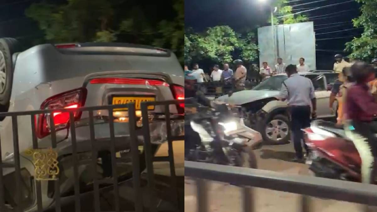 Assam: Multi-vehicle collision at Guwahati’s Last Gate triggers major traffic snarl, one injured