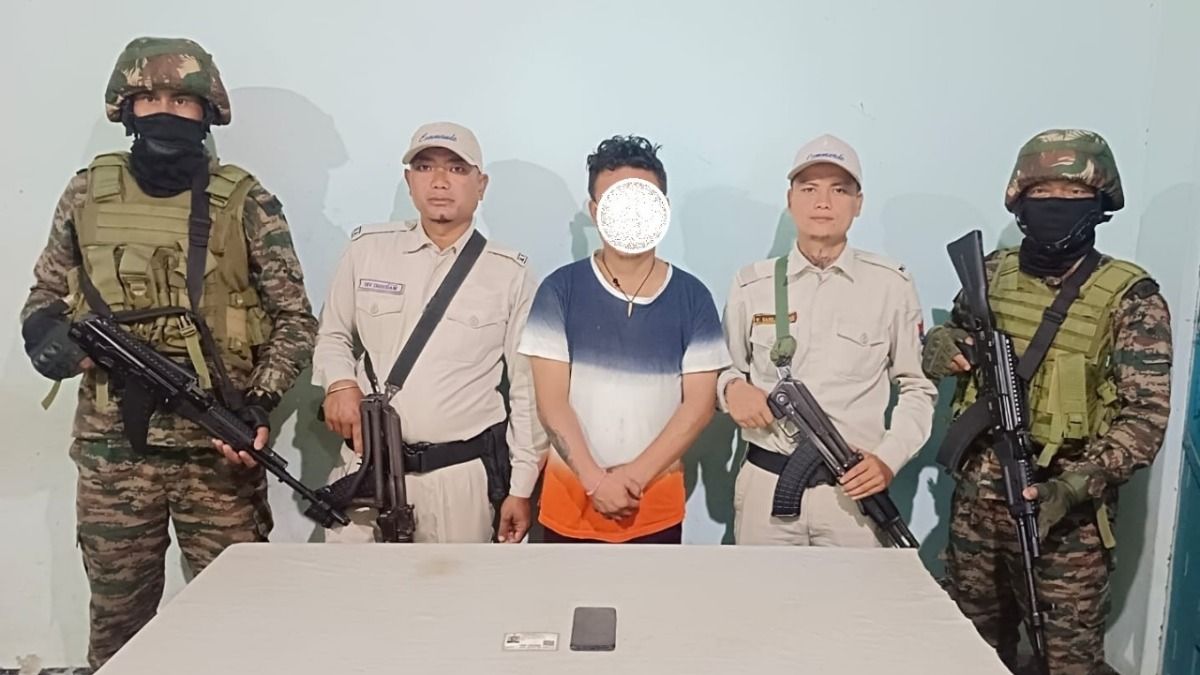 Five arrested in Manipur for crimes ranging from extortion to narcotics smuggling