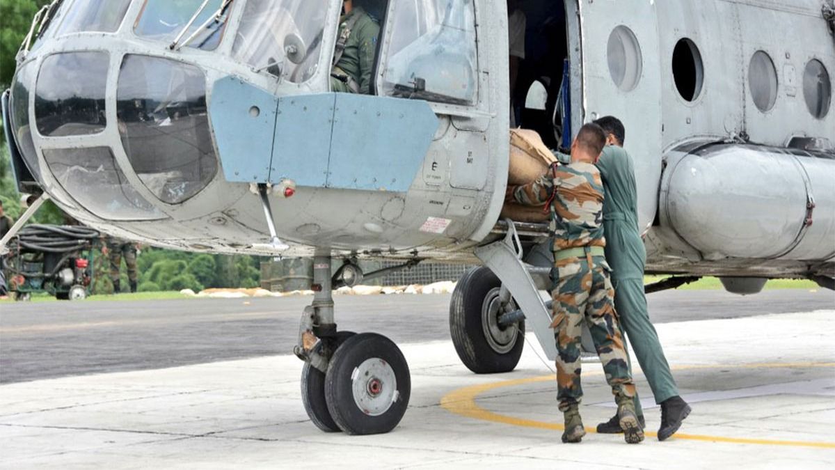 IAF airlifts 5,300 kg relief to landslide-hit Churachandpur in Manipur