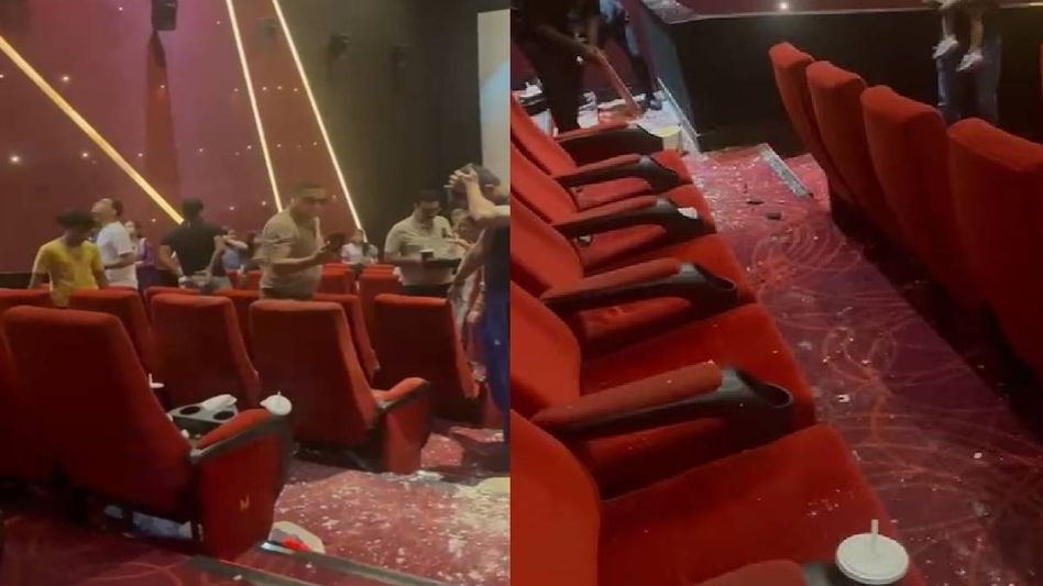 Ceiling collapses at Guwahati's PVR Cinema during film screening, children among injured Ceiling collapses at Guwahati's PVR Cinema during film screening, children among injured