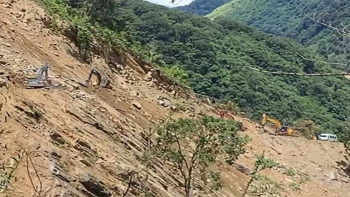 Landslide cuts off road in Arunachal’s Shi-Yomi; BRO restores connectivity