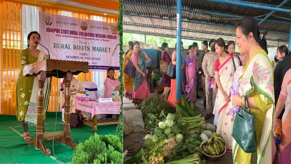 Manipur launches first 'Rural Roots Market' to empower women entrepreneurs Manipur launches first 'Rural Roots Market' to empower women entrepreneurs