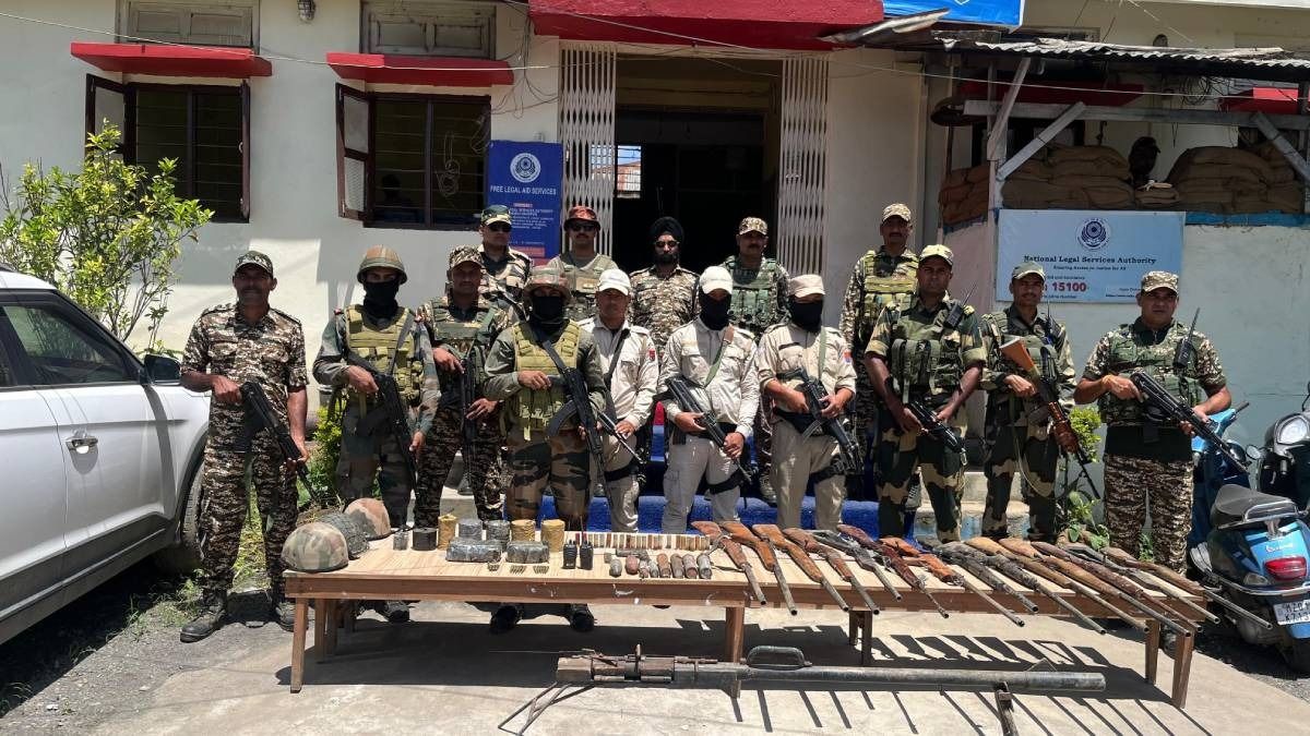 Manipur: 69 weapons, 16 IEDs seized during counter-insurgency operations across state, 15 active cadres arrested