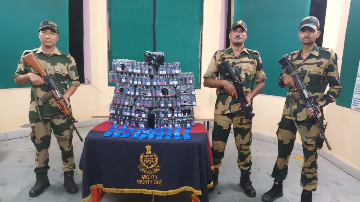 BSF seizes Yaba tablets worth Rs 1.12 crore in Tripura