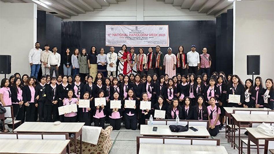 Mizoram showcases rich textile heritage at Aizawl's National Handloom Day celebrations Mizoram showcases rich textile heritage at Aizawl's National Handloom Day celebrations