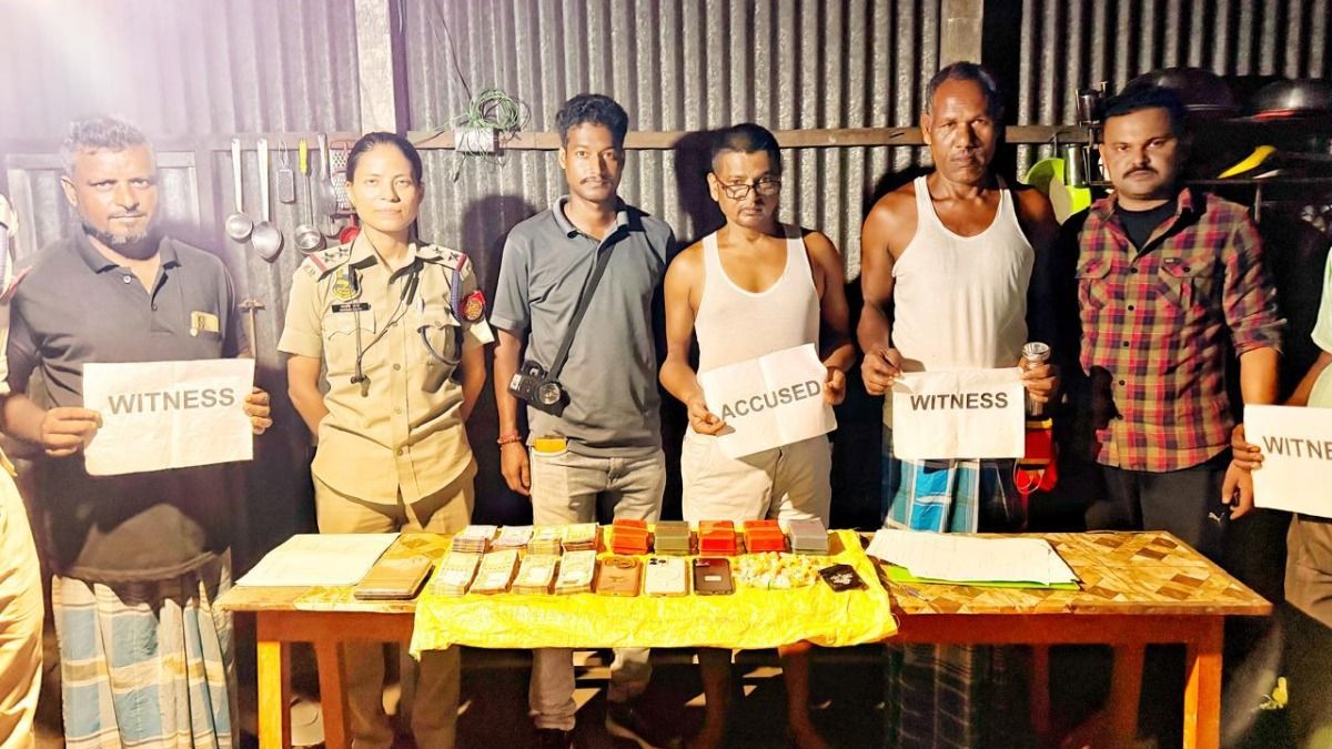Dhubri police bust drug racket; Heroin, Yaba, cash seized, one arrested