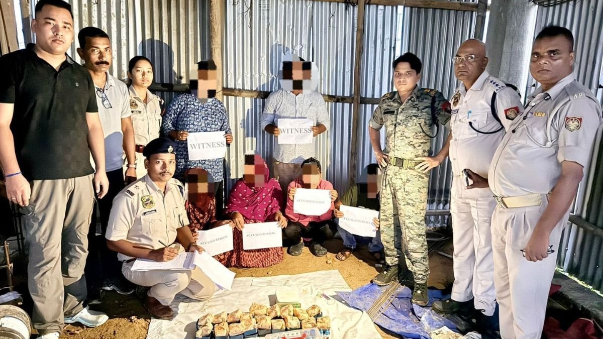 Drugs worth over Rs 7 crore seized in Assam’s Cachar, five arrested Drugs worth over Rs 7 crore seized in Assam’s Cachar, five arrested