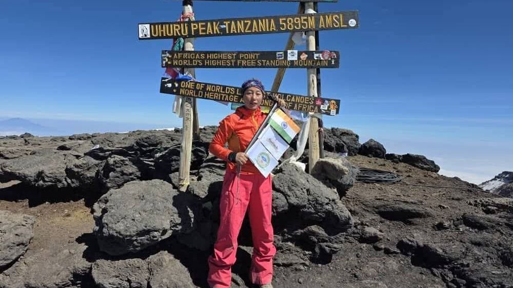 Arunachal mountaineer scales Mount Kilimanjaro, continues seven summits quest