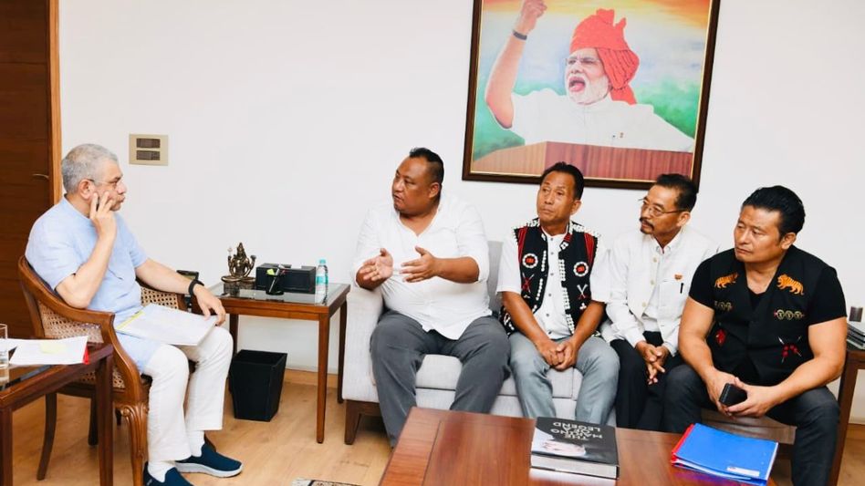 Nagaland BJP leaders urge railway minister for urgent action on Dimapur station modernization Nagaland BJP leaders urge railway minister for urgent action on Dimapur station modernization