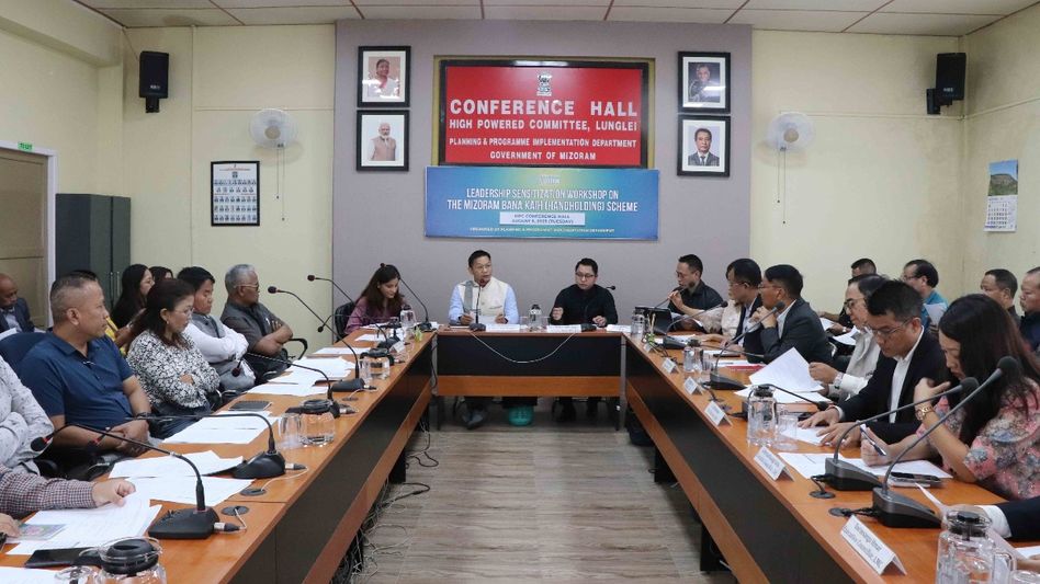 Mizoram's Bana Kaih scheme introduced to stakeholders in Lunglei Mizoram's Bana Kaih scheme introduced to stakeholders in Lunglei