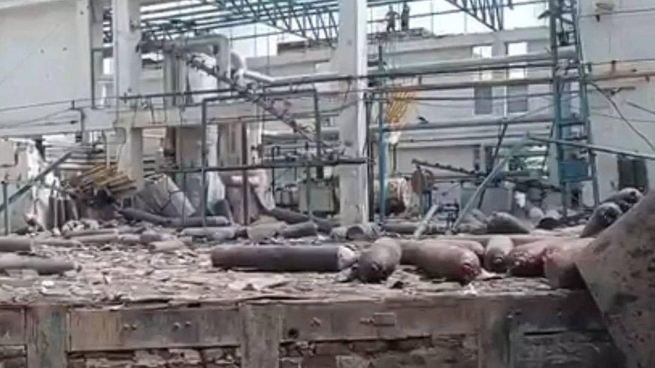 Massive explosion at oxygen plant in Mohali leaves two dead, three injured Massive explosion at oxygen plant in Mohali leaves two dead, three injured