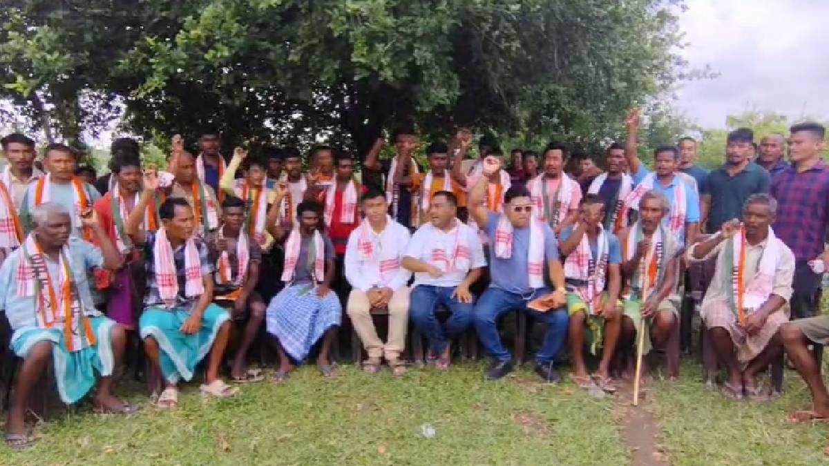 Assam: Chants of ‘BPF Zindabad’ echo across Karaibari in mass joining event Assam: Chants of ‘BPF Zindabad’ echo across Karaibari in mass joining event