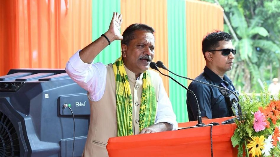 Assam: Minister Ashok Singhal rallies support in BTR, says people trust BJP for peace and development Assam: Minister Ashok Singhal rallies support in BTR, says people trust BJP for peace and development