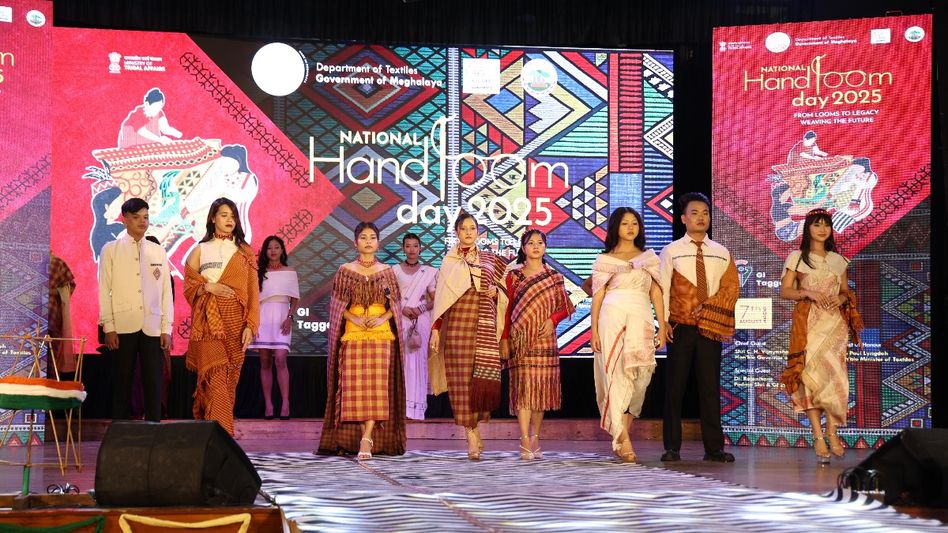 Meghalaya’s National Handloom Day celebration honours GI-tagged traditional weaves Meghalaya’s National Handloom Day celebration honours GI-tagged traditional weaves