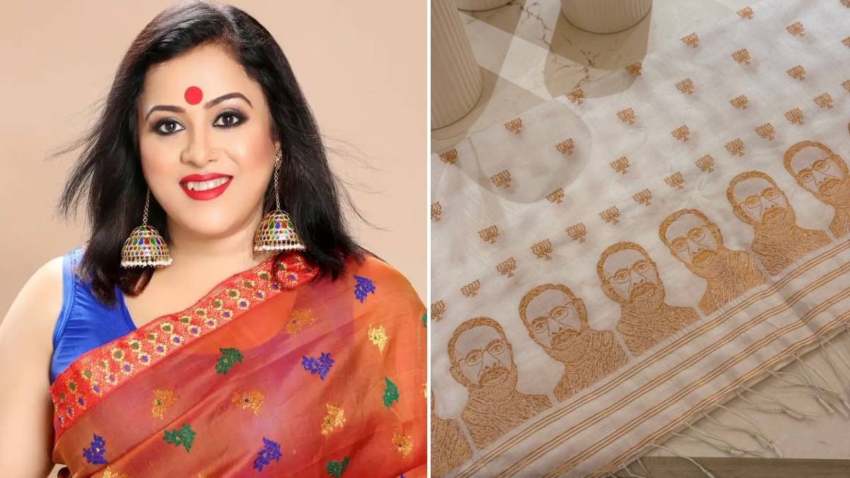 Sanjukta Dutta's handcrafted Assamese tribute to PM Narendra Modi on National Handloom Day