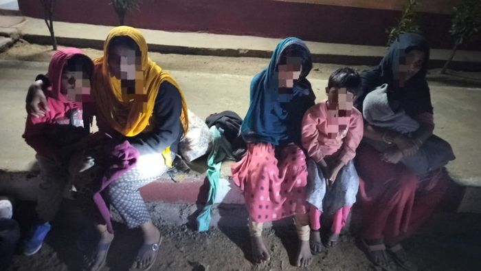 File image of illegal immigrants