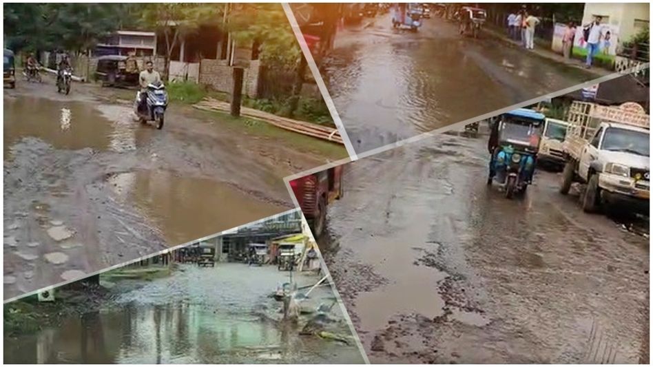 Sribhumi’s NH 37 turns into ‘waterpark’ of neglect, threatens security and daily life Sribhumi’s NH 37 turns into ‘waterpark’ of neglect, threatens security and daily life