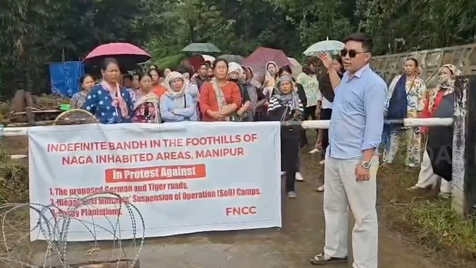 Foothill Naga Coordination Committee calls off blockade after talks with Manipur govt Foothill Naga Coordination Committee calls off blockade after talks with Manipur govt