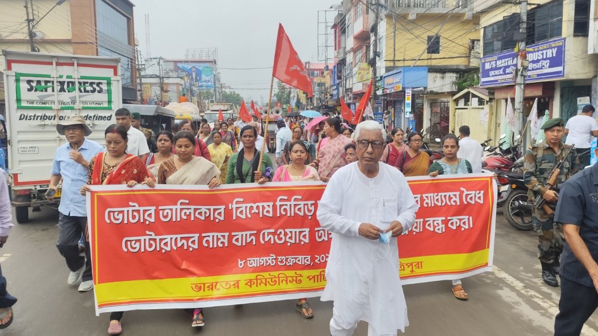 Tripura former CM accuses BJP of manipulating voter lists to retain power Tripura former CM accuses BJP of manipulating voter lists to retain power