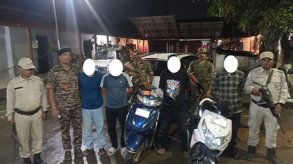 Manipur security forces arrest militants, target extortion rackets Manipur security forces arrest militants, target extortion rackets