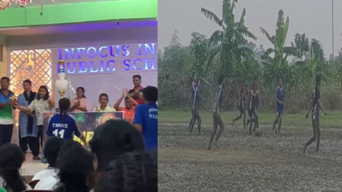 Manipur: EMRS Gamnom Saparmeina secures runner-up pot in CBSE Far East Zone U-19 Girls Football Tournament Manipur: EMRS Gamnom Saparmeina secures runner-up pot in CBSE Far East Zone U-19 Girls Football Tournament