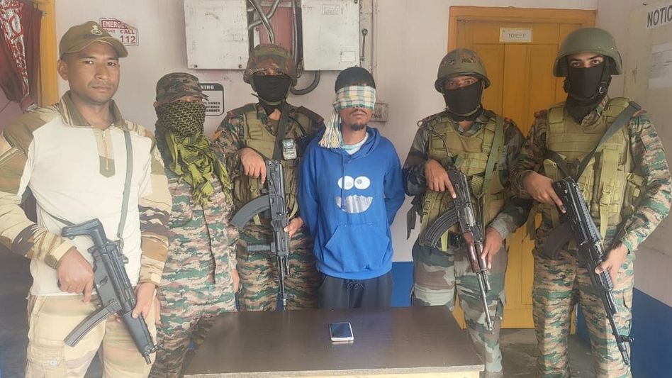 Three militants arrested in two-day crackdown in Manipur; over Rs 88,000 collected in challans Three militants arrested in two-day crackdown in Manipur; over Rs 88,000 collected in challans