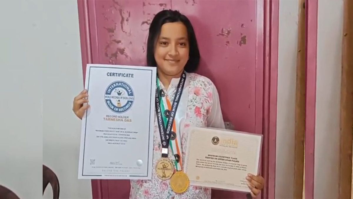 Tripura girl enters International Book of Records by writing ‘Ram’ 36 times on jackfruit seed Tripura girl enters International Book of Records by writing ‘Ram’ 36 times on jackfruit seed