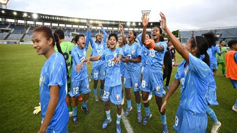 AIFF rewards U20 women’s team for historic AFC Asian Cup qualification AIFF rewards U20 women’s team for historic AFC Asian Cup qualification