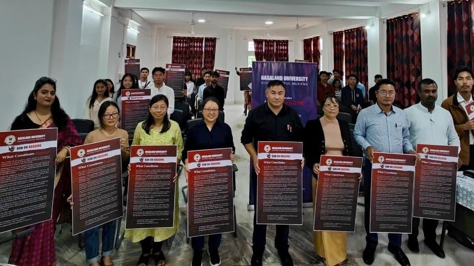Nagaland University’s Kohima campus marks anti-ragging day with awareness initiatives Nagaland University’s Kohima campus marks anti-ragging day with awareness initiatives