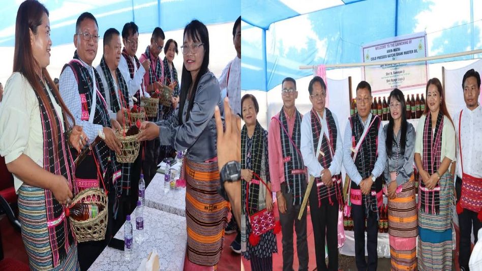 Cold-pressed mustard oil unit launched in Arunachal's Lohit to boost health, local enterprise, and sustainable agriculture Cold-pressed mustard oil unit launched in Arunachal's Lohit to boost health, local enterprise, and sustainable agriculture