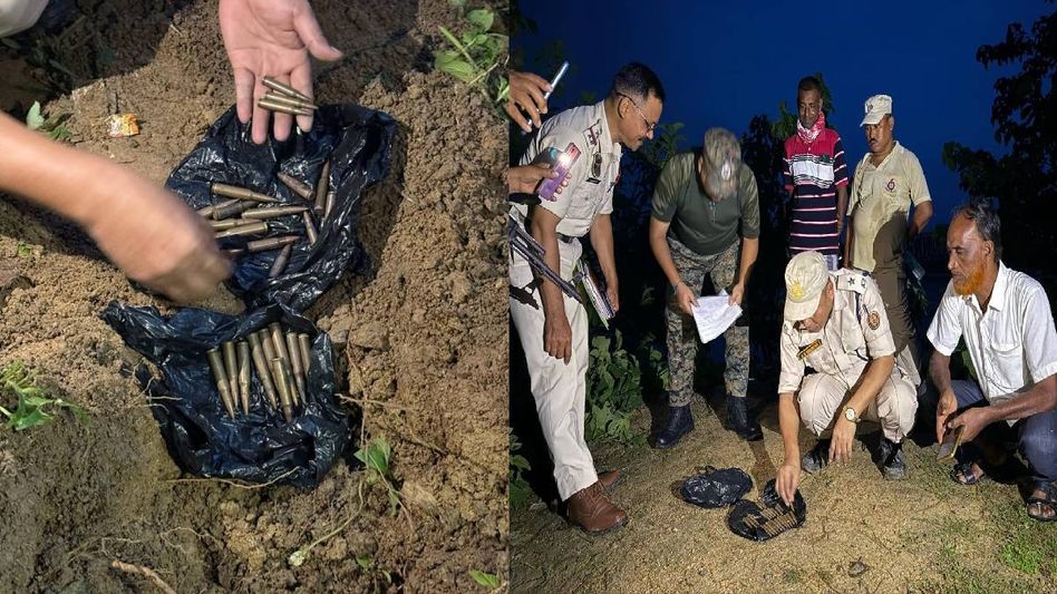 Manipur police destroy massive cache of narcotics in Imphal West Manipur police destroy massive cache of narcotics in Imphal West