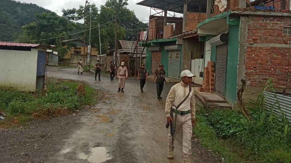Manipur tightens security ahead of Independence Day amid strike call Manipur tightens security ahead of Independence Day amid strike call