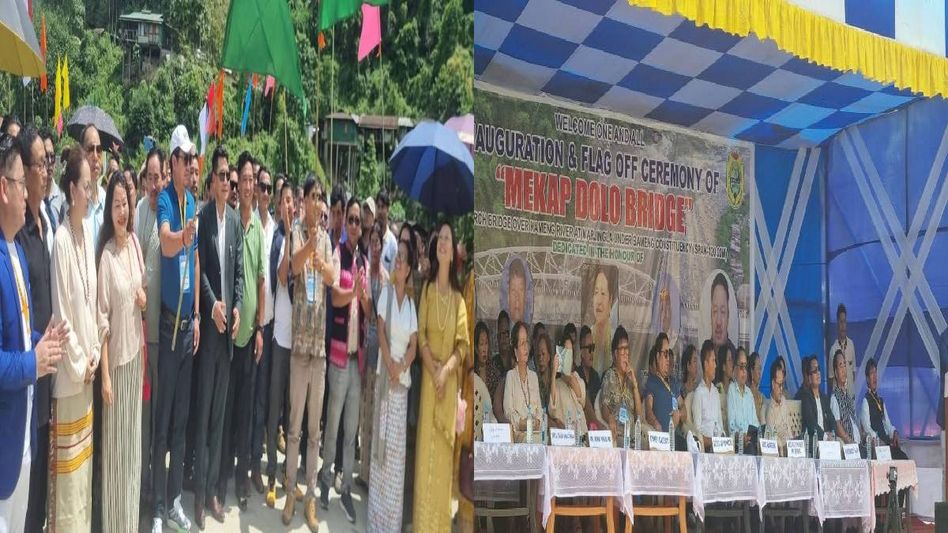 Arunachal MLA Kumar Waii inaugurates Mekap Dolo bridge in East Kameng, promises more infrastructure projects Arunachal MLA Kumar Waii inaugurates Mekap Dolo bridge in East Kameng, promises more infrastructure projects