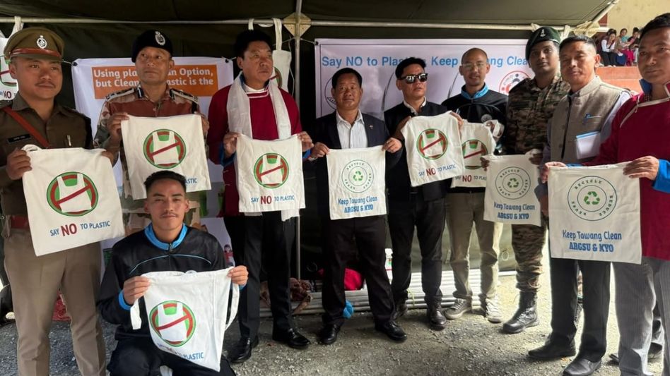 Arunachal: Tawang students launch biodegradable bag drive to tackle plastic waste Arunachal: Tawang students launch biodegradable bag drive to tackle plastic waste