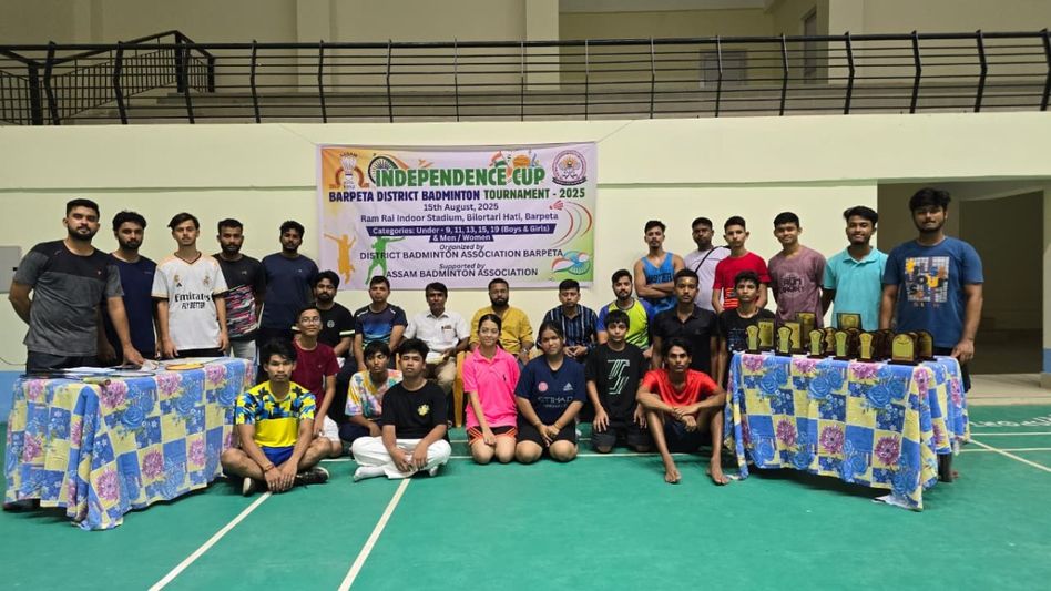 Assam: Barpeta’s Ram Rai Indoor Stadium hosts first sporting event Assam: Barpeta’s Ram Rai Indoor Stadium hosts first sporting event