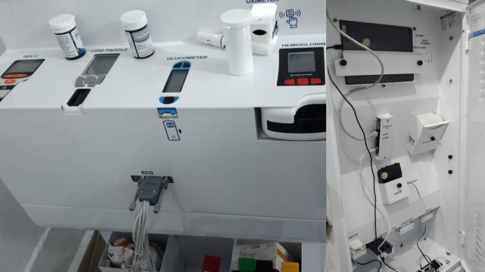 Two Mizoram medical establishments get 'Health ATMs' Two Mizoram medical establishments get 'Health ATMs'