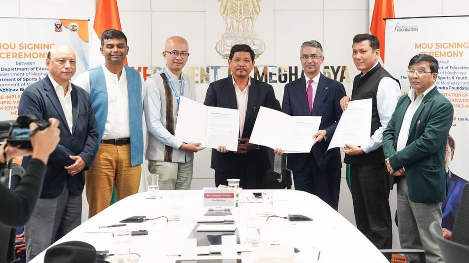 Meghalaya schools to get Olympic values programme; pact inked with Abhinav Bindra Meghalaya schools to get Olympic values programme; pact inked with Abhinav Bindra