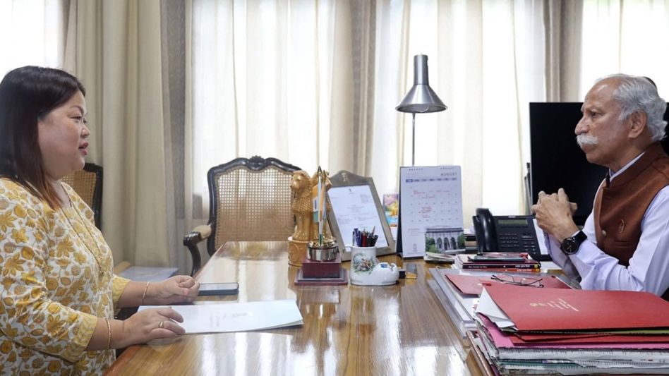 Arunachal Guv, Minister Dasanglu Pul discusses women’s empowerment-development programs Arunachal Guv, Minister Dasanglu Pul discusses women’s empowerment-development programs