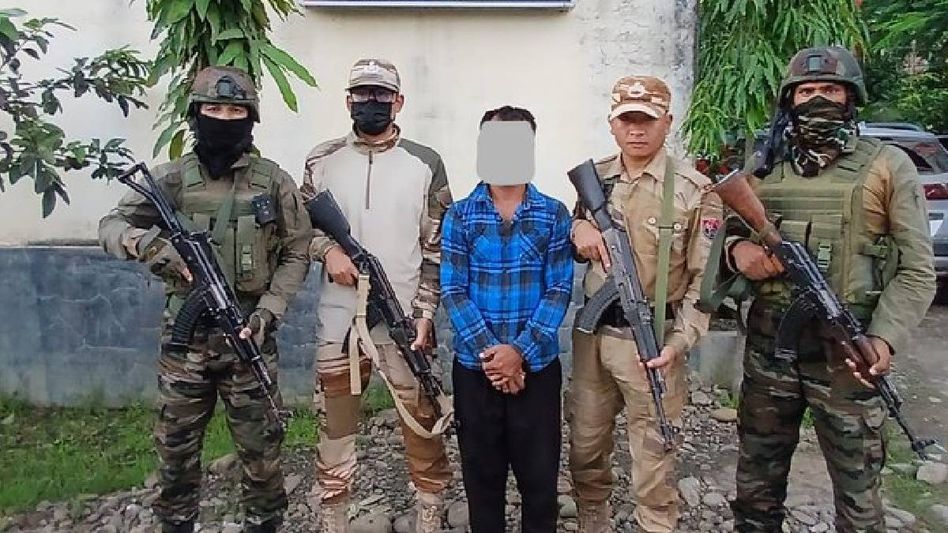 Manipur: KCP (PWG) operative held amid widening counter-extortion drive Manipur: KCP (PWG) operative held amid widening counter-extortion drive