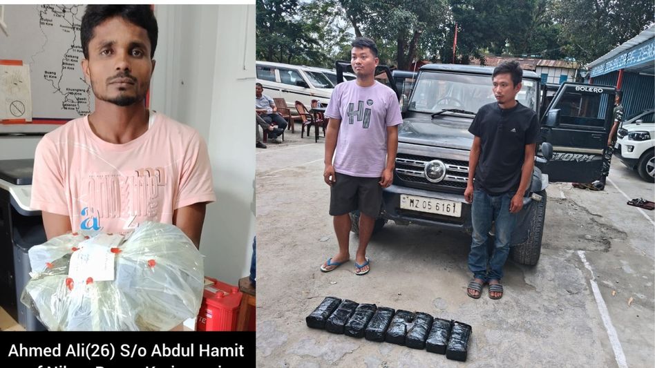Mizoram police seize heroin and meth worth over Rs 2.7 crore in two operations Mizoram police seize heroin and meth worth over Rs 2.7 crore in two operations